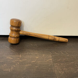 Vintage Judges, Auctioneer, Wood Gavel Wooden Gavel/Mallet